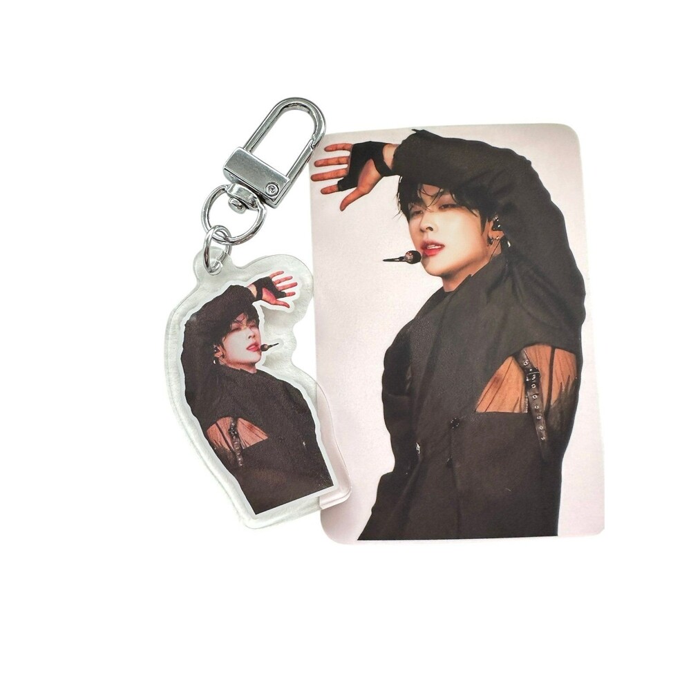 ZB1 Zerobaseone Ricky Photo Keychain Idol Bias Kpop Accessory Pic